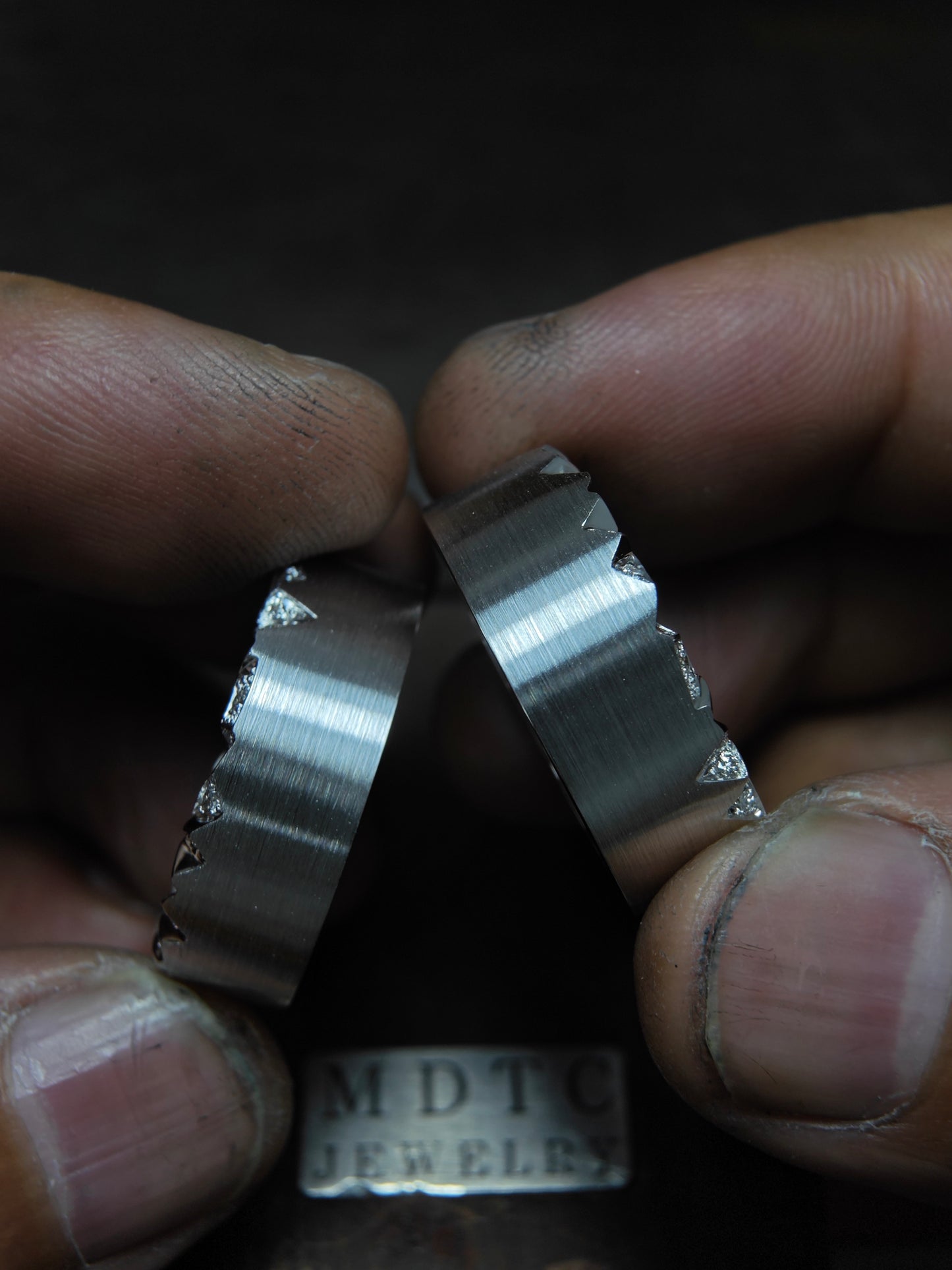 Anillo artesanal de girasol | Anillo de diamantes envío gratuito