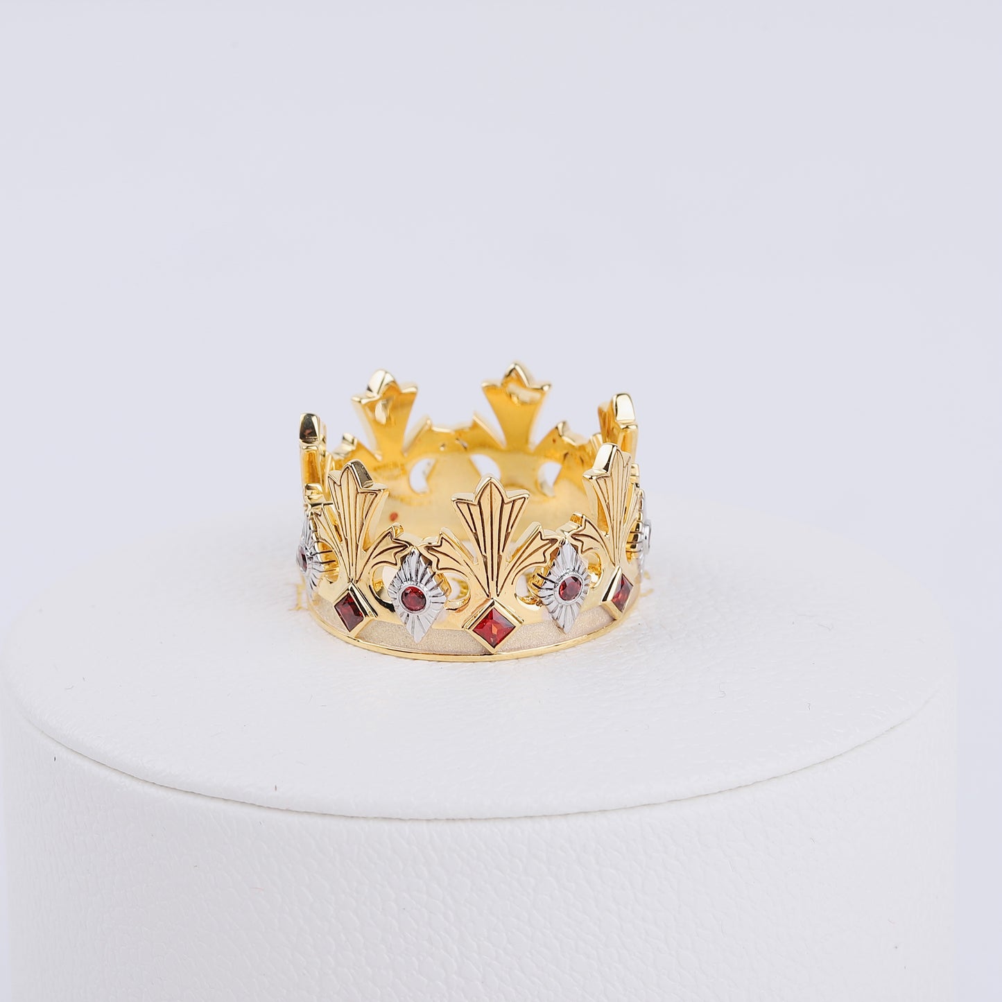 Handcrafted Crown Ring